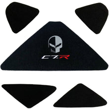 Load image into Gallery viewer, C7 Corvette Trunk Lid Liner w/ Jake Skull C7.R Silver Embroidered Emblem 14-19