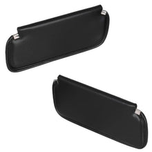 Load image into Gallery viewer, C3 Corvette Black Sun-Visor Left and Right Sides Sun visors Fits: 69 thru 76 Corvettes