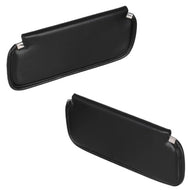 C3 Corvette Black Sun-Visor Left and Right Sides Sun visors Fits: 69 thru 76 Corvettes