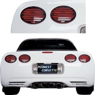 C5 Corvette Tail Louver Kit Euro Style Taillights Kit Fits: All 97 thru 04