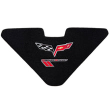 Load image into Gallery viewer, C6 Grand Sport Corvette Trunk Lid Liner w/ Cross Flag and GS Embroidered Emblems 3Pc Kit 10-13