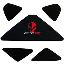 Load image into Gallery viewer, C7 Corvette Trunk Lid Liner w/ Jake Skull C7.R Red Embroidered Emblem 14-19 C7-R