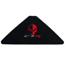 Load image into Gallery viewer, C7 Corvette Trunk Lid Liner w/ Jake Skull C7.R Red Embroidered Emblem 14-19 C7-R