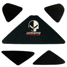Load image into Gallery viewer, C7 Corvette Trunk Lid Liner w/ Silver Jake Skull Racing Embroidered Emblem 14-19
