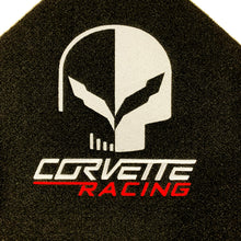 Load image into Gallery viewer, C7 Corvette Trunk Lid Liner w/ Silver Jake Skull Racing Embroidered Emblem 14-19