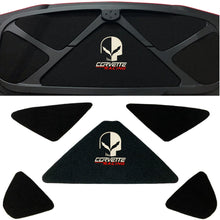 Load image into Gallery viewer, C7 Corvette Trunk Lid Liner w/ Silver Jake Skull Racing Embroidered Emblem 14-19