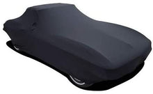 Load image into Gallery viewer, C2 Corvette HIGH END Onyx Black Satin Custom Stretch Indoor Car Cover 63-67
