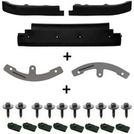 C5 Corvette Spoiler Air Dam Bundle Kit w/ Side Support + Mount Hardware 97-04