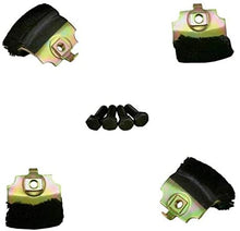 Load image into Gallery viewer, C3 C4 Corvette Side Window Anti-Rattle Cushion 4 Pad Kit FIT: 69 thru 96