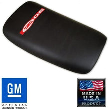 Load image into Gallery viewer, C5 Corvette Center Console Pad Lid Black Leather w/ Red ZO6 Emblem 97 thru 04