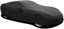 Load image into Gallery viewer, C7 Corvette HIGH END Onyx Black Satin Custom Stretch Indoor Car Cover 14-19