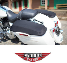 Load image into Gallery viewer, Harley Davidson Novistretch Hard Bag Lid Covers Mesh Design Fits HD Hard Bags