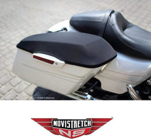 Load image into Gallery viewer, Harley Davidson Novistretch Hard Bag Lid Covers Mesh Design Fits HD Hard Bags