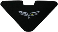 Load image into Gallery viewer, C6 Corvette Trunk Lid Liner 100th Anniversary Cross Flag Emblem 3Pc Kit 05-13