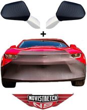 Load image into Gallery viewer, Camaro NoviStretch Front + Mirror Bra High Tech Stretch Mask Combo 2016 thru 2024 FBM650C + MC250