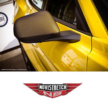 Load image into Gallery viewer, Mustang 6th + 7th Gen NoviStretch Mirror Bra Covers High Tech Stretch 2015 + Later