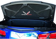 Load image into Gallery viewer, C7 Corvette Trunk Lid Liner Cross Flag + Grand Sport Emblem 5Pc Kit GS 14-19