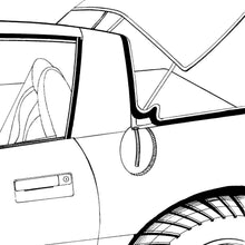 Load image into Gallery viewer, C4 Corvette Rear Window Drain Kit Fits: 84 thru 96 Coupe Corvettes