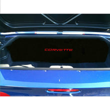 Load image into Gallery viewer, C5 Corvette Trunk Compartment Divider Partition w/ Red Corvette Script Emblem
