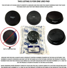 Load image into Gallery viewer, Corvette Jack Puck Pad SNAP in Support Lift Fits: C5 C6 C7 1997 Through 2019 Corvettes (See Description for Limits for The C6 ZO6 + ZR1)