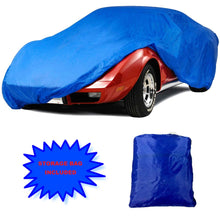 Load image into Gallery viewer, C3 Corvette Semi Custom Car Cover Blue 1968 thru 1982