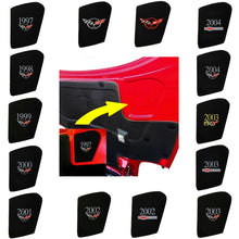 Load image into Gallery viewer, C5 Corvette Under Hood Insert Embroidered Emblem 97 thru 04