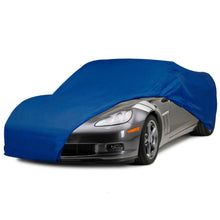 Load image into Gallery viewer, C6 Corvette Stingray Semi Custom Car Cover Blue 2005 thru 2013