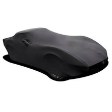 Load image into Gallery viewer, C3 Corvette HIGH END Onyx Black Satin Custom Stretch Indoor Car Cover 68 - 82