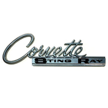 Load image into Gallery viewer, C2 Corvette Metal Magnet Emblem Art Size: 6" x 2" Tool Box 63 thru 65