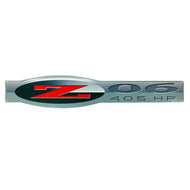 C5 Corvette ZO6 405HP Wall Emblem Large Metal Art 02-04 Full 36