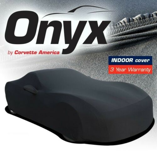 C3 Corvette HIGH END Onyx Black Satin Custom Stretch Indoor Car