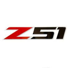 Load image into Gallery viewer, Corvette Z-51 Large Wall Emblem 27.5&quot; by 5.75&quot; Z51 1984 and Later C4 C5 C6 C7 C8 Corvettes
