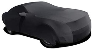 Mustang HIGH END Onyx Black Satin Custom Fit Stretch Indoor Car Cover 05 + Later