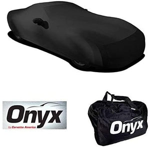C5 Corvette HIGH END Onyx Black Satin Custom FIT Stretch Indoor CAR Cover 97-04