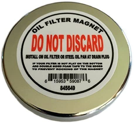 Universal Oil Filter Magnet Protect Our Performance Engine Fits: Most Cars and Trucks