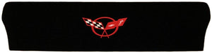 C5 Corvette Trunk Compartment Divider Partition w/ Red Cross Flag Emblem