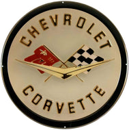 C1 Corvette Wall Emblem Large Metal Art 58 thru 62 Full 19
