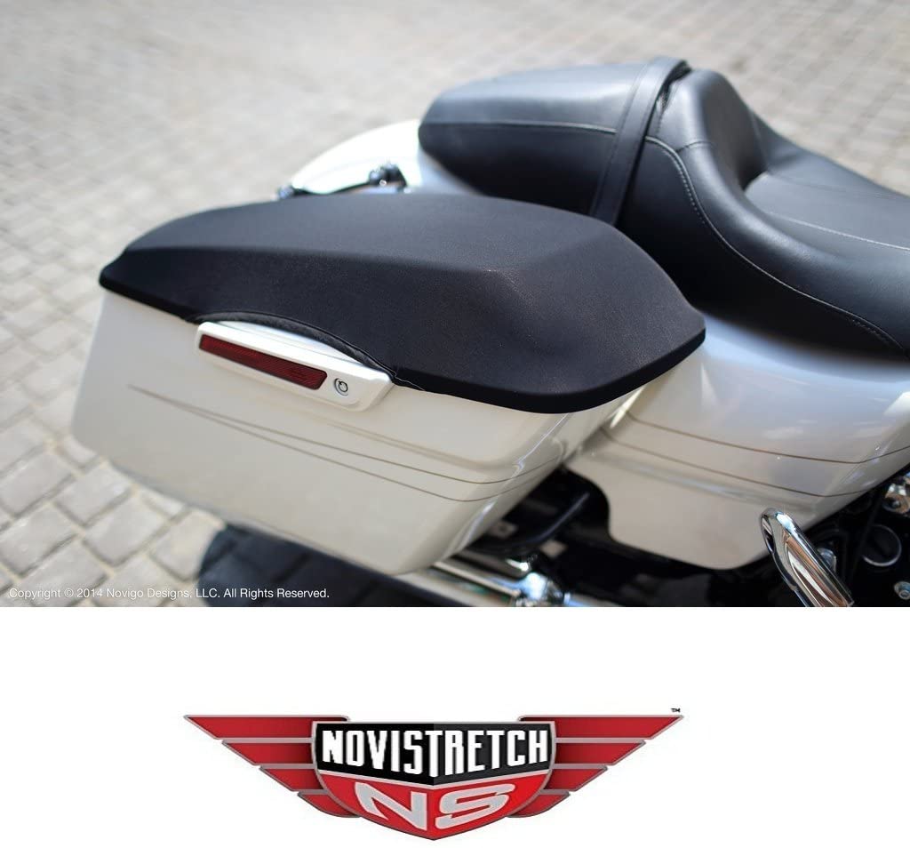 Harley Davidson Novistretch Hard Bag Lid Covers Mesh Design Fits HD Hard Bags