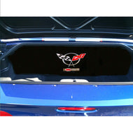 C5 Corvette ZO6 405HP Trunk Divider Partition w/ Z06 Embroidered Emblem 02-04