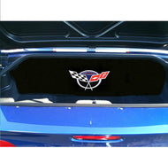 C5 Corvette Trunk Compartment Divider Partition w/ Large C5 Commemorative Emblem