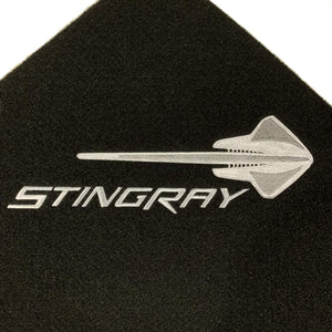 C7 Corvette Trunk Lid Liner w/ Stingray Emblem + Script Embroidered Emblem 14-19
