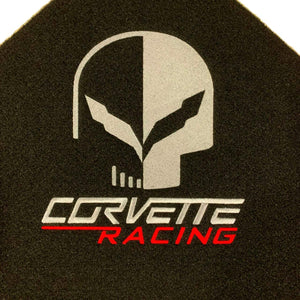 C7 Corvette Trunk Lid Liner w/ Jake Skull Racing Embroidered Emblem 14-19