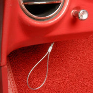 C3 Corvette Emergency Hood Release Cable Kit Fits: 77 thru 82