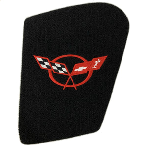 C5 Corvette Under Hood Insert Embroidered Emblem 97 thru 04