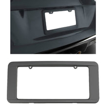 Load image into Gallery viewer, C6 Corvette Rear License Plate Frame in GM Correct Cyber Gray Paint Altec 05-13
