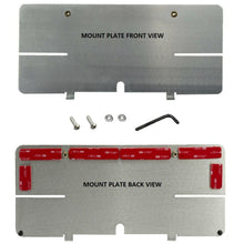 Load image into Gallery viewer, C6 Corvette Rear License Plate Frame in GM Correct Cyber Gray Paint Altec 05-13
