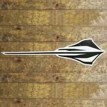 Load image into Gallery viewer, C8 Corvette Stingray Black Fish Wall Emblem Large 35&quot;x9&quot; Metal Art 2020 + Later
