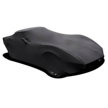 Load image into Gallery viewer, C3 Corvette HIGH END Onyx Black Satin Custom Stretch Indoor Car Cover 68 - 82
