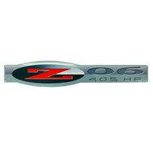 Load image into Gallery viewer, C5 Corvette ZO6 405HP Wall Emblem Large Metal Art 02-04 Full 36&quot; by 6.5&quot; in size Z06
