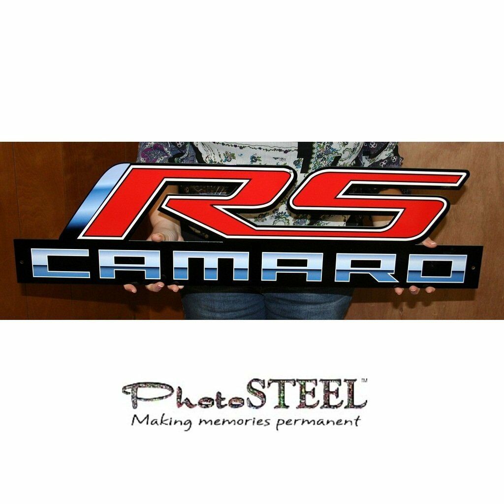 Camaro RS Full Size Wall Emblem Art w/ Script 34